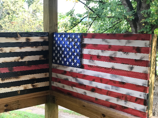 Wooden American Flag Plans