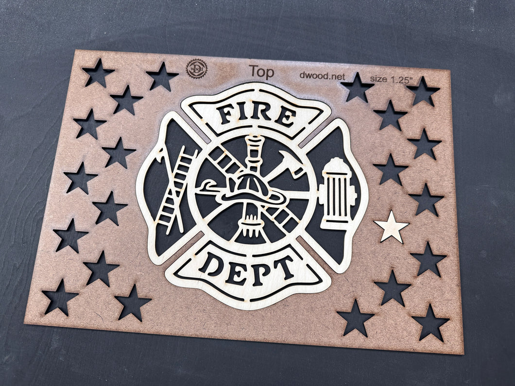 First Responder Logos with Peel-n-Stick PnS Backing