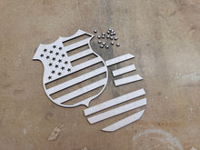 Load image into Gallery viewer, First Responder Badge Templates with Peel-n-Stick PnS Backing