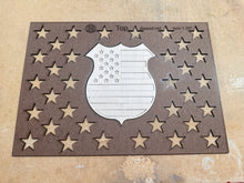 Load image into Gallery viewer, First Responder Badge Templates with Peel-n-Stick PnS Backing