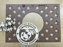 Load image into Gallery viewer, Military Flag Templates NO Peel-n-Stick PnS Backing
